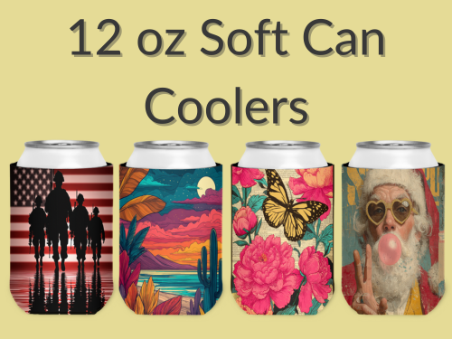 12 oz Soft Can Coolers