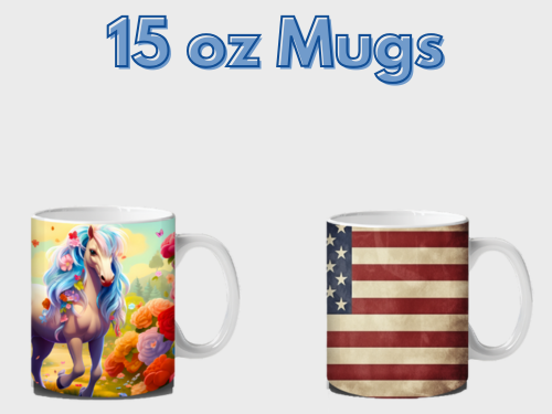15 oz Mugs