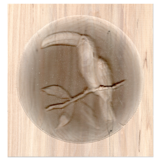 Bird Wall Carving