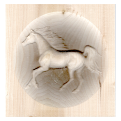 Horse Wall Carving