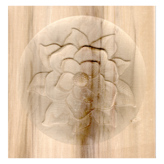 Magnolia Wall Carving