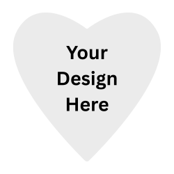 Fridge Magnet Heart 2.9 inch x 2.52 inch