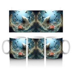 15 oz Mug - Beach 008
