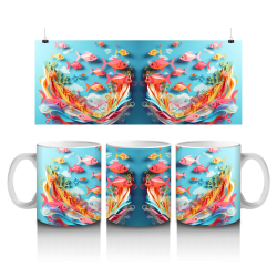 15 oz Mug - Beach 009