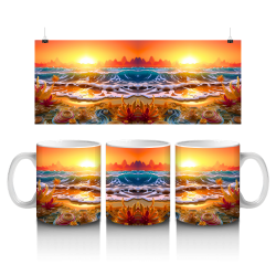 15 oz Mug - Beach 012