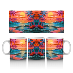 15 oz Mug - Beach 013