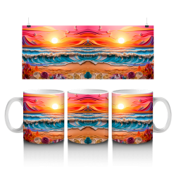15 oz Mug - Beach 019