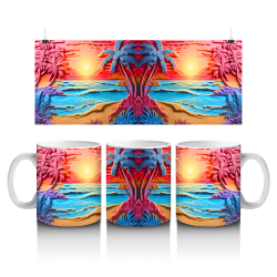 15 oz Mug - Beach 020