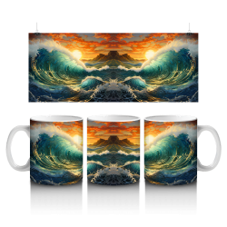 15 oz Mug - Beach 023