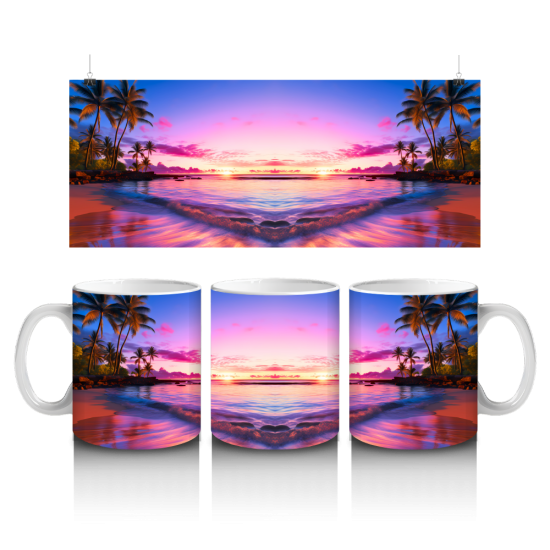 11 oz Mug - Beach 025 11 oz Mug - Beach 025