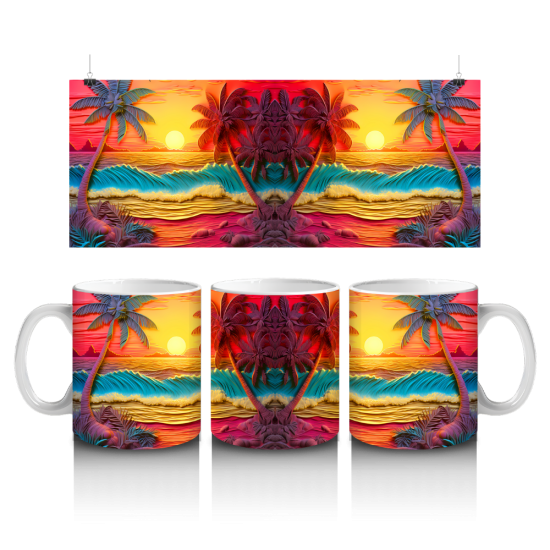 11 oz Mug - Beach 033 11 oz Mug - Beach 033
