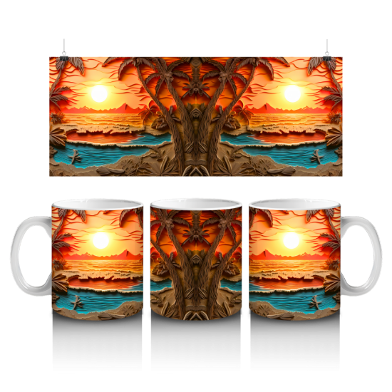 11 oz Mug - Beach 038 11 oz Mug - Beach 038