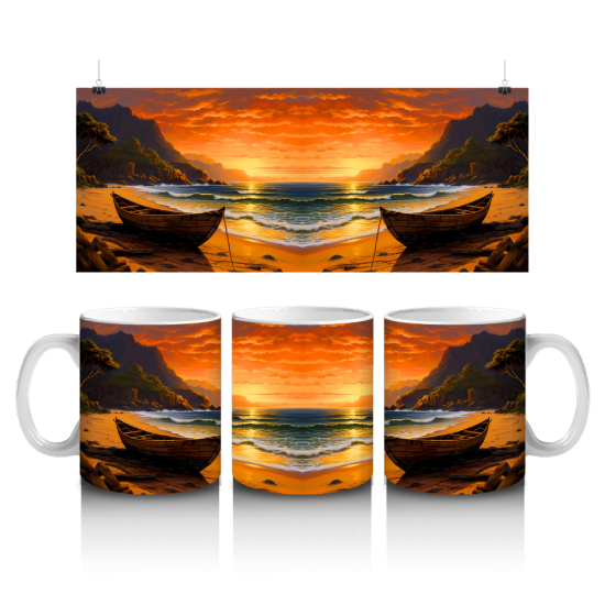 11 oz Mug - Beach 064