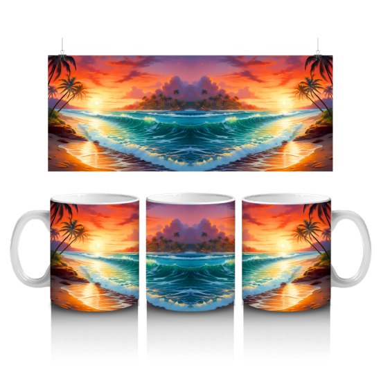 11 oz Mug - Beach 074