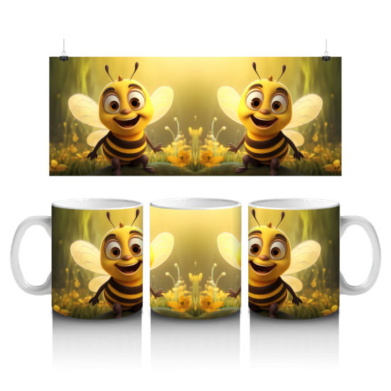 11 oz Mug - Bee 002 11 oz Mug - Bee 002