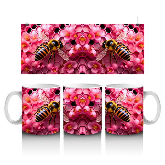11 oz Mug - Bee 031 11 oz Mug - Bee 031