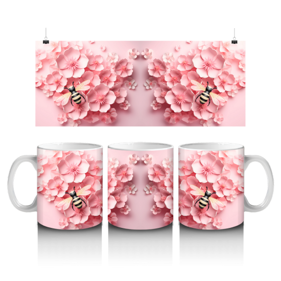 11 oz Mug - Bee 035 11 oz Mug - Bee 035