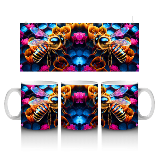 11 oz Mug - Bee 041 11 oz Mug - Bee 041