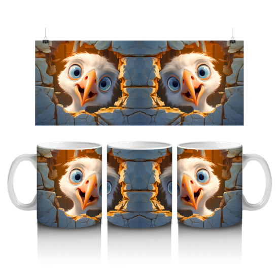 11 oz Mug - Bird 015 11 oz Mug - Bird 015