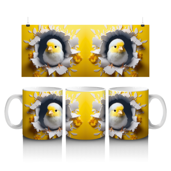 11 oz Mug - Bird 055 11 oz Mug - Bird 055
