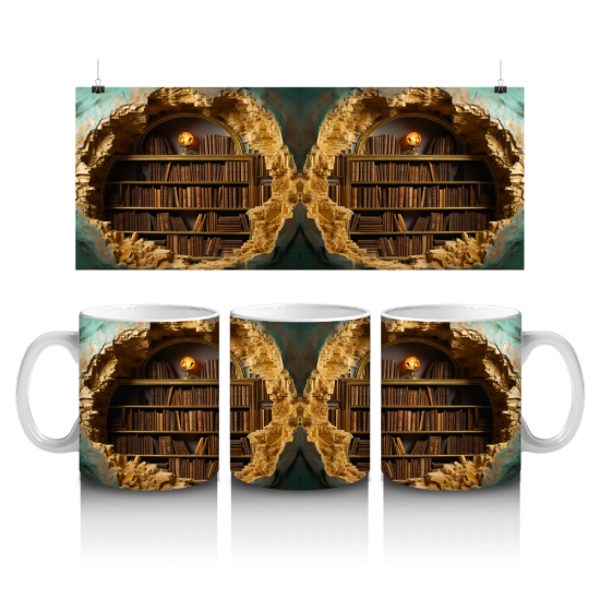 11 oz Mug - Book 005