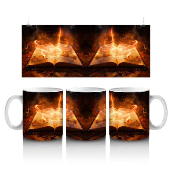 11 oz Mug - Book 037