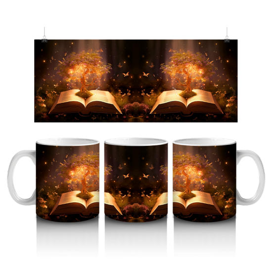 11 oz Mug - Book 038