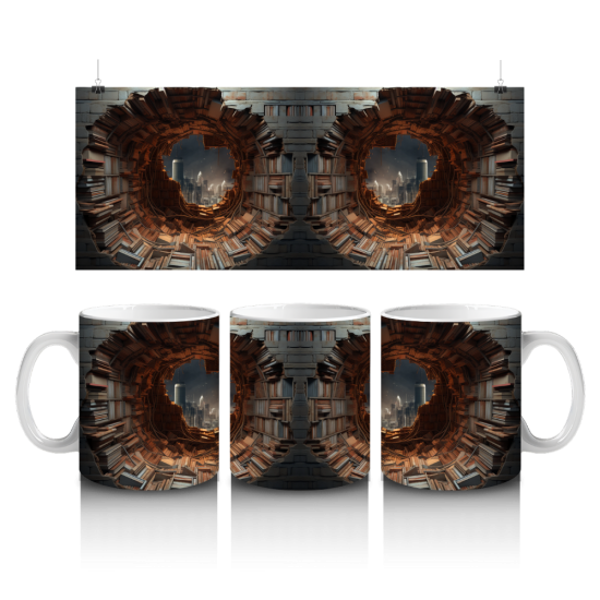 11 oz Mug - Book 040