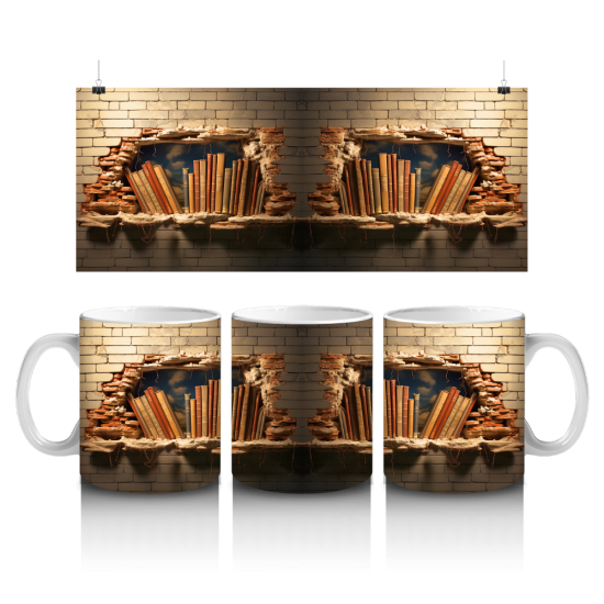 11 oz Mug - Book 054