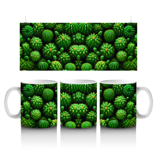 11 oz Mug - Cactus 041