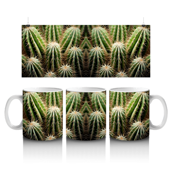 11 oz Mug - Cactus 058 11 oz Mug - Cactus 058