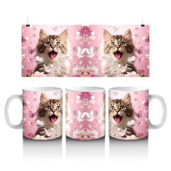 15 oz Mug - Cats 002
