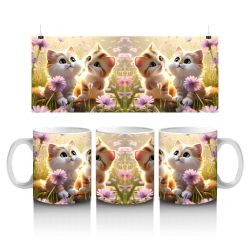 15 oz Mug - Cats 003