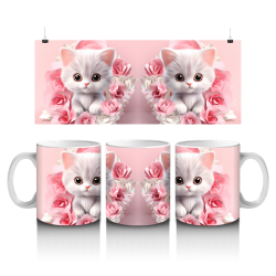 15 oz Mug - Cats 004