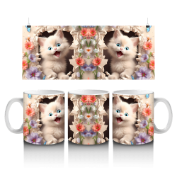 15 oz Mug - Cats 005