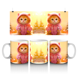 15 oz Mug - Cats 009