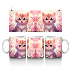 15 oz Mug - Cats 012