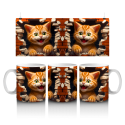 15 oz Mug - Cats 015