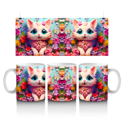15 oz Mug - Cats 018