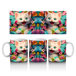 15 oz Mug - Cats 024