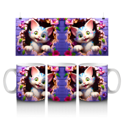 15 oz Mug - Cats 025