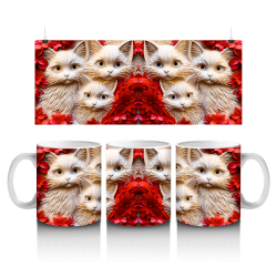 15 oz Mug - Cats 030