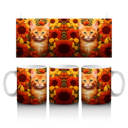 15 oz Mug - Cats 036