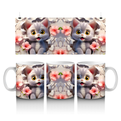 15 oz Mug - Cats 038