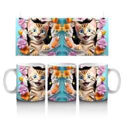 15 oz Mug - Cats 047