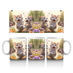 15 oz Mug - Cats 049