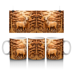 15 oz Mug - Deer 003