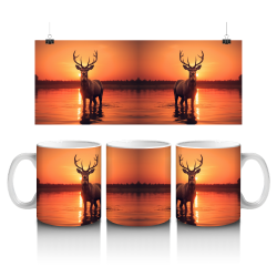 15 oz Mug - Deer 006