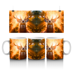 15 oz Mug - Deer 008