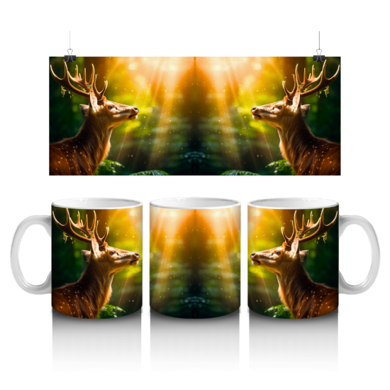 11 oz Mug - Deer 009 11 oz Mug - Deer 009